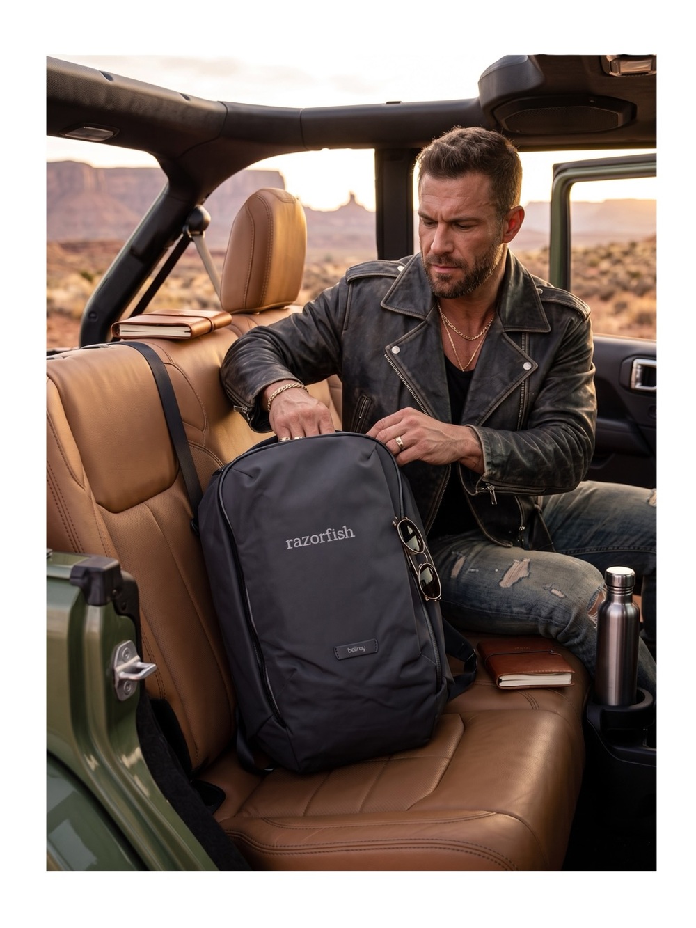 new Bellroy ✪ Transit Workpack Commuter Backpack Laptop Travel Bag ✪ Black ✪ 20L